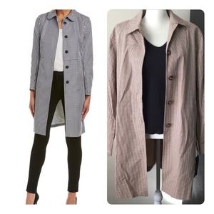 Anne Klein Gingham Outwear/100% cotton size 8